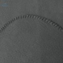 Darymex - Koc polarowy LUKKA, 200x220 cm ciemny szary