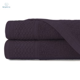 Darymex - zestaw ręczników bawełnianych SOLANO Bakłażan (30x50)+(50x90)+(70x140)