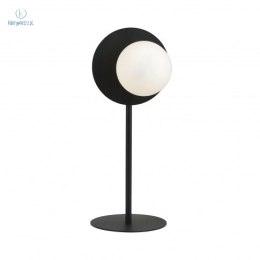 EMIBIG - nowoczesna, skandynawska lampka stołowa OSLO, czarny/biały
