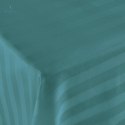 Darymex - prześcieradło satynowo- bambusowa STRIPE SEA TURQUOISE, 220x260 cm