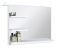 FURNIDESIGN - lustro łazienkowe LX z 3 półkami białe, 60x50 cm, lewe