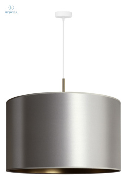 DUOLLA - nowoczesna lampa wisząca z abażurem CANNES, ecru G