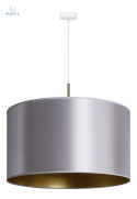 DUOLLA - nowoczesna lampa wisząca z abażurem CANNES, biała G
