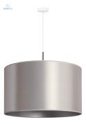 DUOLLA - nowoczesna lampa wisząca z abażurem CANNES, ecru S