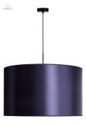 DUOLLA - nowoczesna lampa wisząca z abażurem CANNES, granatowa G