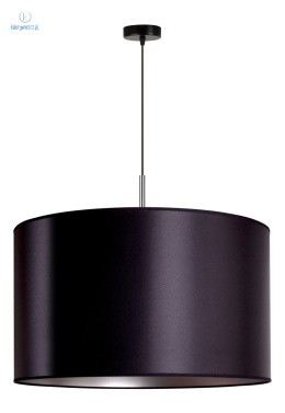 DUOLLA - nowoczesna lampa wisząca z abażurem CANNES, czarna S