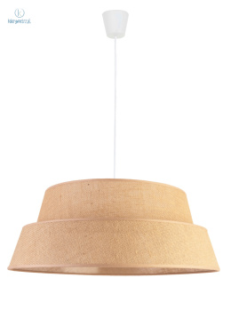 DUOLLA - nowoczesna lampa wisząca z abażurem GALAXY, yute