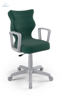 ENTELO - Krzesło młodzieżowe obrotowe(159-188 cm) NORMAL VELVET, VT05