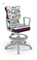 ENTELO - Krzesło młodzieżowe z podnóżkiem(146-176 cm) NORMAL STORIA, ST32
