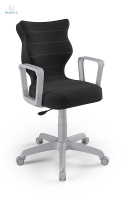 ENTELO - Krzesło młodzieżowe obrotowe(146-176 cm) NORMAL VELVET, VT17