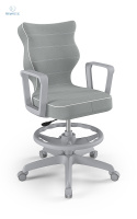 ENTELO - Krzesło młodzieżowe z podnóżkiem(146-176 cm) NORMAL JASMIN, JS03