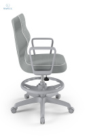 ENTELO - Krzesło młodzieżowe z podnóżkiem(146-176 cm) NORMAL JASMIN, JS03