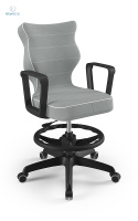ENTELO - Krzesło młodzieżowe z podnóżkiem(146-176 cm) NORMAL JASMIN, JS06