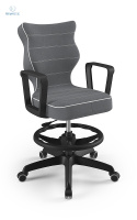 ENTELO - Krzesło młodzieżowe z podnóżkiem(146-176 cm) NORMAL JASMIN, JS33