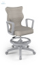 ENTELO - Krzesło młodzieżowe z podnóżkiem(146-176 cm) NORMAL MONOLITH, MT03