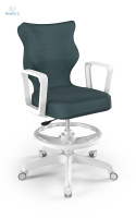 ENTELO - Krzesło młodzieżowe z podnóżkiem(159-188 cm) NORMAL MONOLITH, MT06