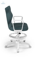 ENTELO - Krzesło młodzieżowe z podnóżkiem(146-176 cm) NORMAL MONOLITH, MT06