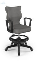 ENTELO - Krzesło młodzieżowe z podnóżkiem(159-188 cm) NORMAL MONOLITH, MT33