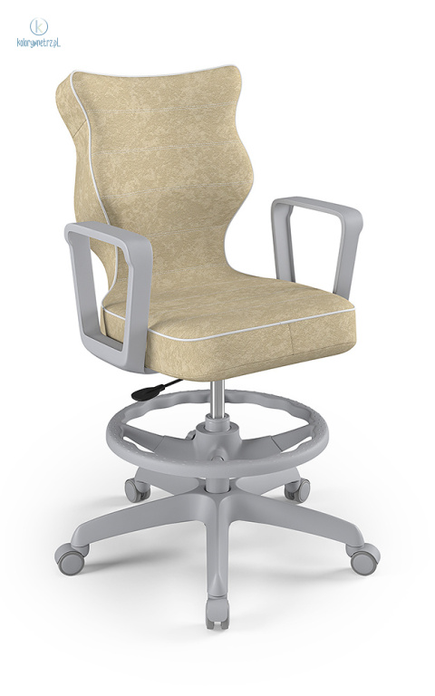 ENTELO - Krzesło młodzieżowe z podnóżkiem(146-176 cm) NORMAL VISTO, VS26