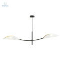 EMIBIG - nowoczesna, designerska lampa sufitowa LOTUS white/gold