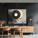 EMIBIG - designerska, skandynawska lampa wisząca SOHO 1 czarna/biała
