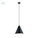EMIBIG - nowoczesna, loftowa lampa wisząca REBEL 1 czarna/biała