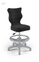 ENTELO - Krzesło dziecięce obrotowe(133-159 cm) PETIT VELVET, VT17