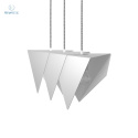 GIE EL - designerska, loftowa lampa wisząca TRIO biała, listwa LGH 0771