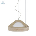 GIEL EL - designerska lampa wisząca AVOCADO bielony dąb