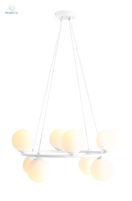 ARTERA - skandynawska lampa wisząca KRONE 8 WHITE