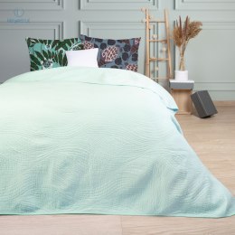 Darymex - Narzuta na łóżko LOTUS mięta, 220x240 cm