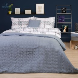 Darymex - Narzuta na łóżko PIRLI niebieska, 220x240 cm