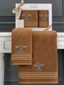 Karna Home - zestaw ręczników bawełnianych KAVELL mustard (50x90 cm)+(70x140 cm)