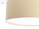 BPS Koncept - nowoczesna lampa sufitowa/plafon CLASSIC, kremowa