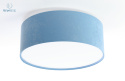 BPS Koncept - nowoczesna lampa sufitowa/plafon CLASSIC, niebieska