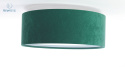 BPS Koncept - nowoczesna lampa sufitowa/plafon CLASSIC, zieleń butelkowa