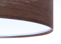 BPS Koncept - nowoczesna lampa sufitowa/plafon EDO, brązowa