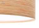 BPS Koncept - nowoczesna lampa sufitowa/plafon EDO, słomkowa