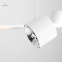 ARTERA - lampa wisząca typu spot BOT 4, biała