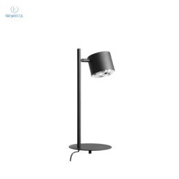 ARTERA - nowoczesna lampka stołowa/nocna BOT BLACK