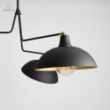 ARTERA - nowoczesna, loftowa lampa sufitowa ESPACE 3 BLACK