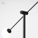 ARTERA - nowoczesna, skandynawska lampa podłogowa OHIO FLOOR BLACK