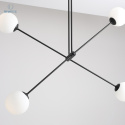ARTERA - nowoczesna, skandynawska lampa sufitowa OHIO 4 BLACK