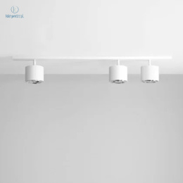 ARTERA - nowoczesny plafon typu spot BOT 3, biały