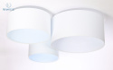 BPS Koncept - nowoczesna lampa sufitowa/plafon trio BEVIN, biała