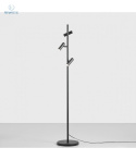 ARTERA - nowoczesna lampa podłogowa TREVO ALL BLACK