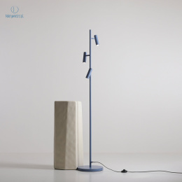 ARTERA - nowoczesna lampa podłogowa TREVO DUSTY BLUE