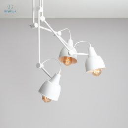 ARTERA - nowoczesna lampa sufitowa AIDA 3 WHITE