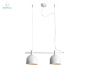 ARTERA - nowoczesna lampa wisząca BERYL 2 WHITE