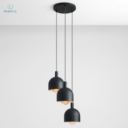 ARTERA - nowoczesna lampa wisząca BERYL 3K BLACK